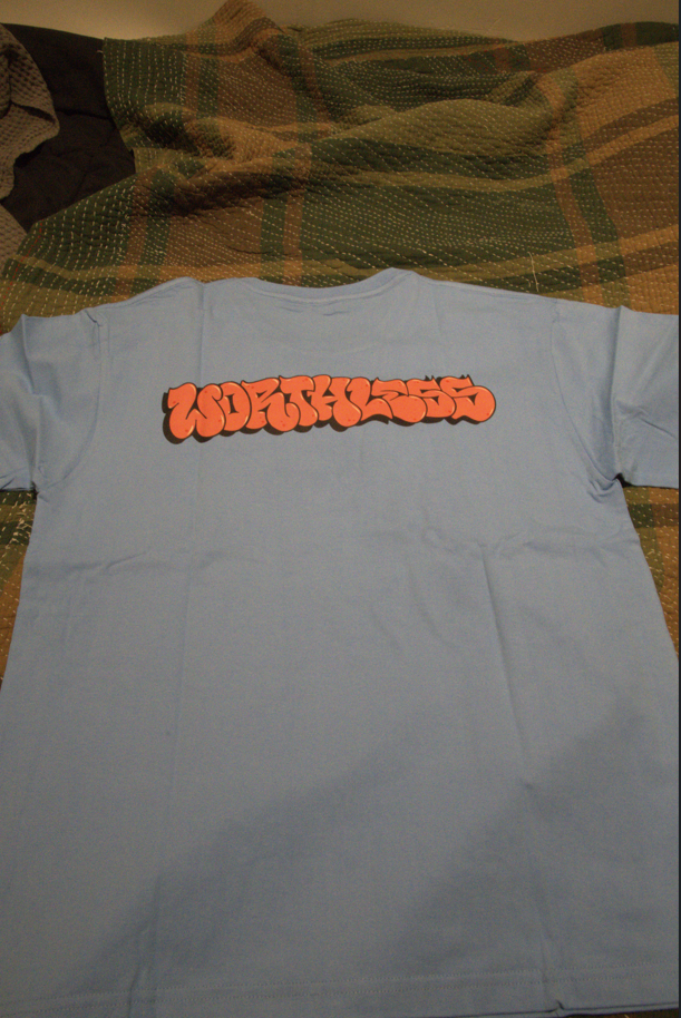 Worthless Tee Bubble Graffiti